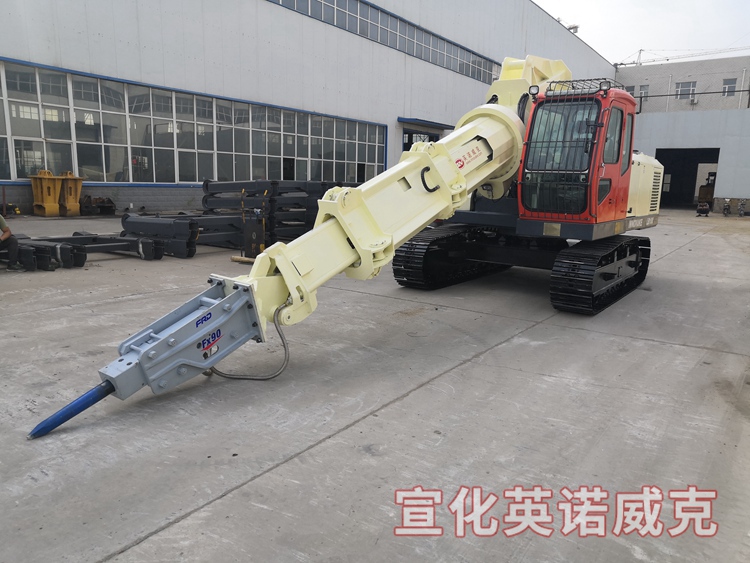 LB100型履带式全液压拆包机